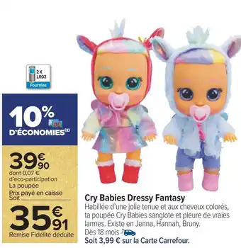 Cry babies cry babies dressy fantasy