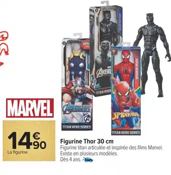 Marvel figurine thor 30 cm