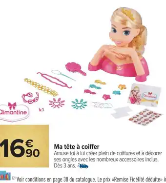 Carrefour Ma tête à coiffer offre