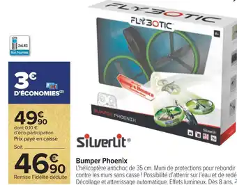 Carrefour Silverlit bumper phoenix offre