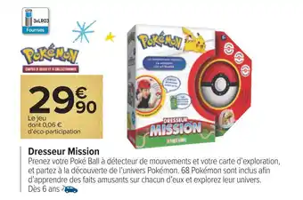 Pokémon dresseur mission