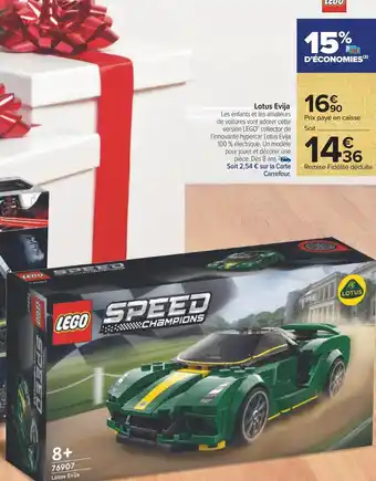 Carrefour Lotus evija offre