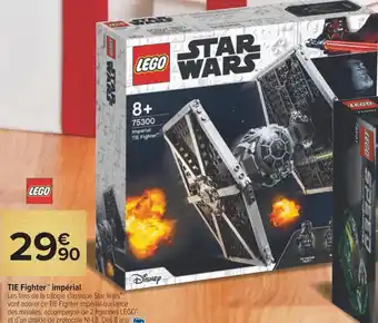 Carrefour Lego tie fighter™ impérial offre