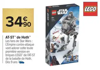 Carrefour Lego at-st™ de hoth™ offre
