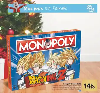 Monopoly dragon ball z