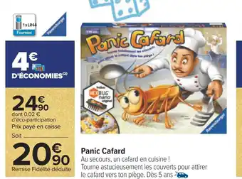 Carrefour Ravensburger panic cafard offre