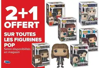 Carrefour 2+1 offert sur toutes les figurines pop offre