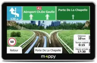 Boulanger Gps mappy maxi e738 offre