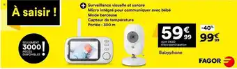BUT Babyphone fagor offre