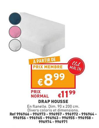 Trafic Drap housse offre