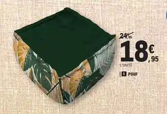 E.Leclerc Pouf offre