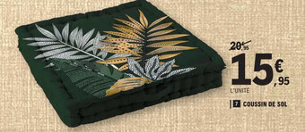 E.Leclerc Coussin de sol offre