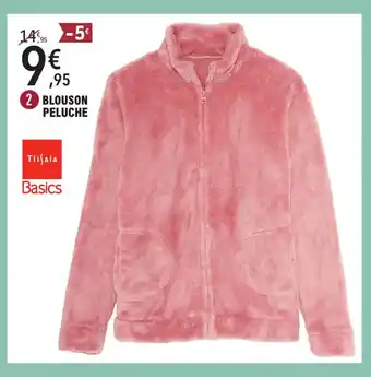 E.Leclerc Blouson peluche offre