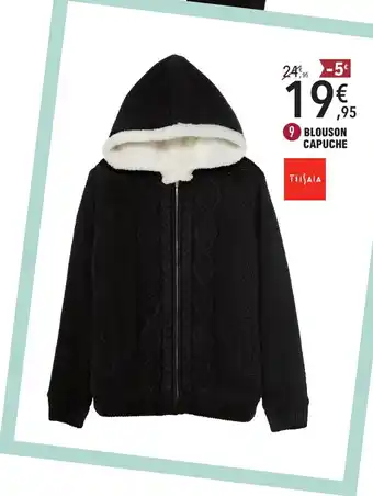 E.Leclerc Blouson capuche offre