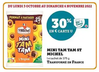 Super U Mini tam tam st michel offre