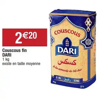 Couscous Fin Dari