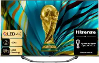 Boulanger Tv qled hisense 55u7hq 2022 offre