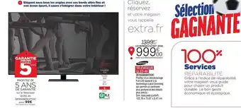 Extra Téléviseur qled 4k samsung offre