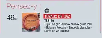 Extra Tuyaux de gaz wpro offre