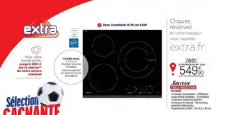 Extra Table induction sauter offre