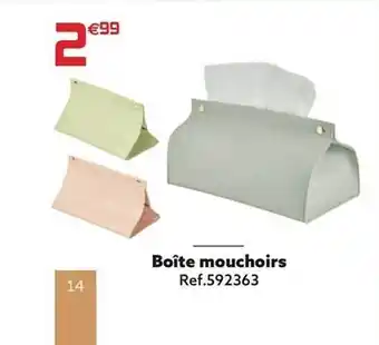 Gifi Boîte mouchoirs offre