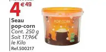 Gifi Seau pop-corn offre