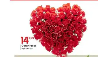 Gifi Coeur roses offre