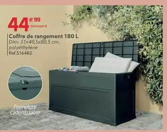 Gifi Coffre de rangement 180l offre