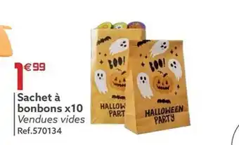 Gifi Sachet à bonbons x10 offre