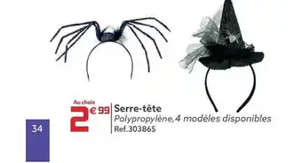 Gifi Serre-tête offre