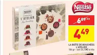 Stokomani La boîte de bouchées l'atelier nestlé offre