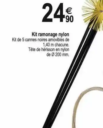 Tridôme Kit ramonage mylon offre