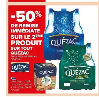 Carrefour Market Quézac offre