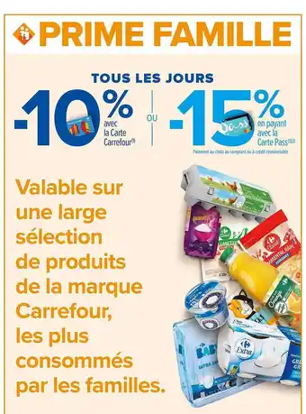 Carrefour Market Produits de la marque carrefour offre