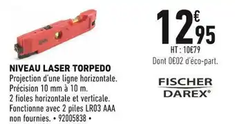 Fischer darex niveau laser torpedo