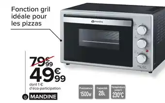 Mandine mini-four