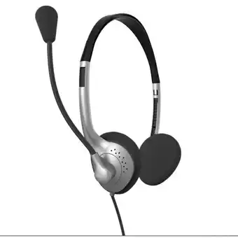 Carrefour Poss micro casque filaire - psbh200sl - noir poss offre