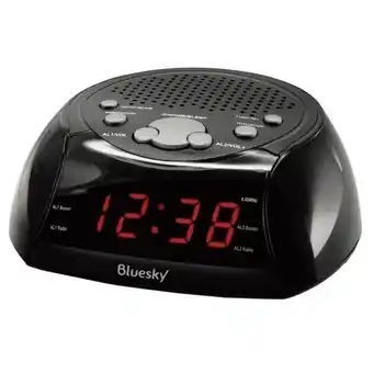 Carrefour Bluesky radio-réveil bcr30 carrefour offre