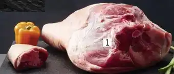 Géant Casino Porc jambon entier avec os offre