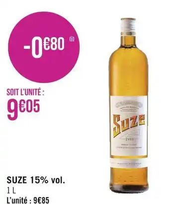 Géant Casino Suze suze 15% vol. offre