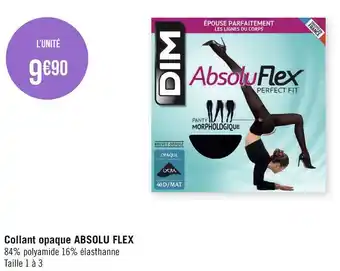 Dim collant opaque absolu flex