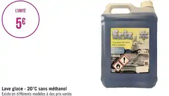 Géant Casino Friz lave glace - 20°c sans méthanol offre