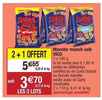 Migros Monster Munch Salé Vico offre