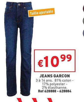 Trafic Jeans garçon offre
