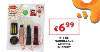 Trafic Kit de maquillage vampire offre