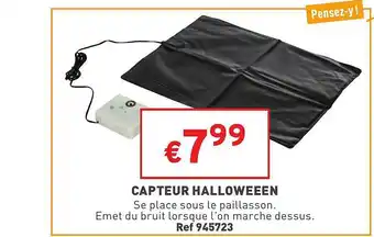 Capteur halloween