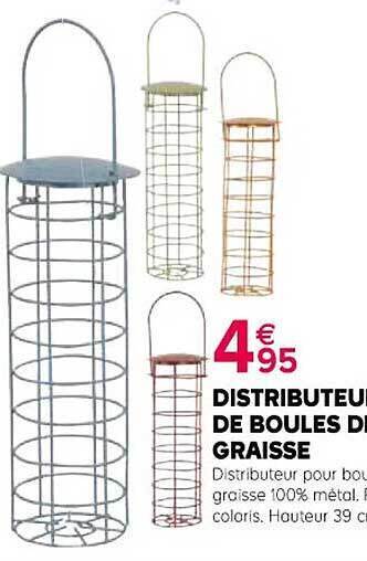 Kiriel Distributeur de boules de graisse offre
