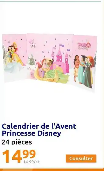 Action Calendrier de l'avent princesse disney offre