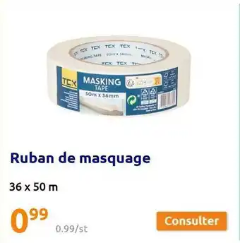 Action Ruban de masquage offre