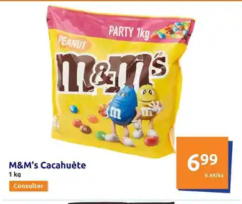 Action M&m's cacahuète offre